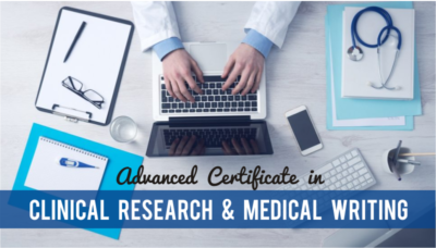 Advanced Certificate in Clinical Research & Medical Writing